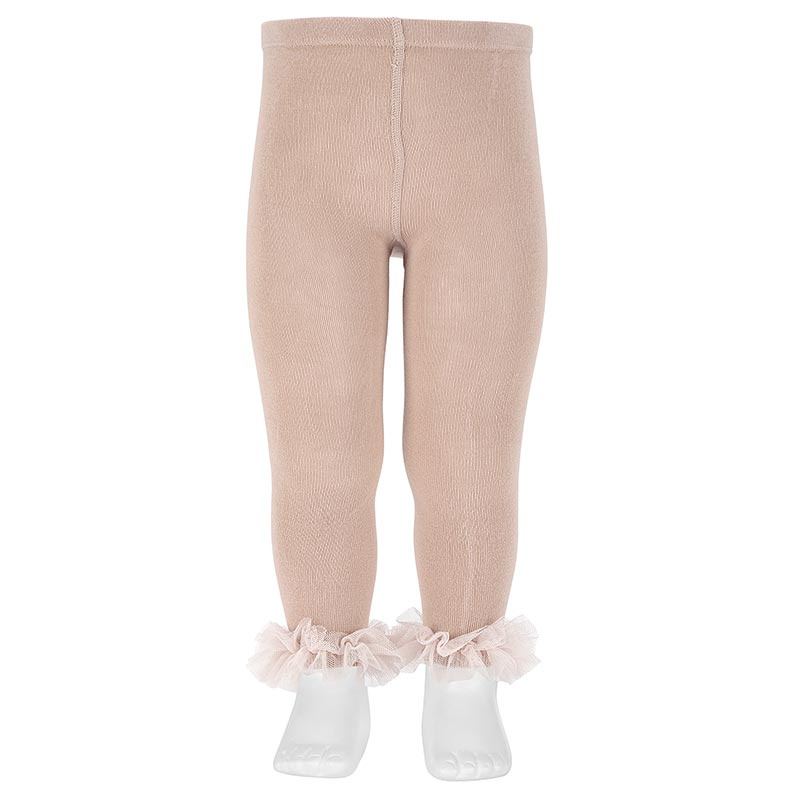 calza calze collant calde calda rosa antico bianca bianco neri nera tulle  caviglia condor bimba bambina neonata i piccoli tesori