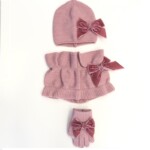 Cappello Fiocco  Rosa Condor 50.036