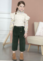 Pantalone Verde Abel & Lula 5774