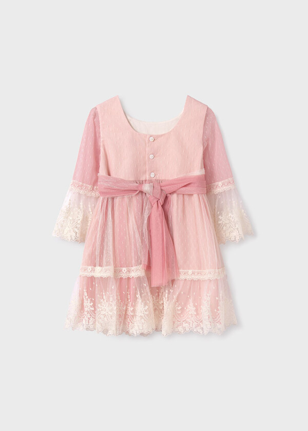 Abito Tulle Rosa Abel & Lula 5046