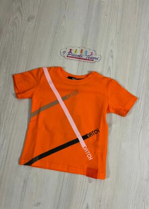 T-shirt arancio Datch DTH356/B