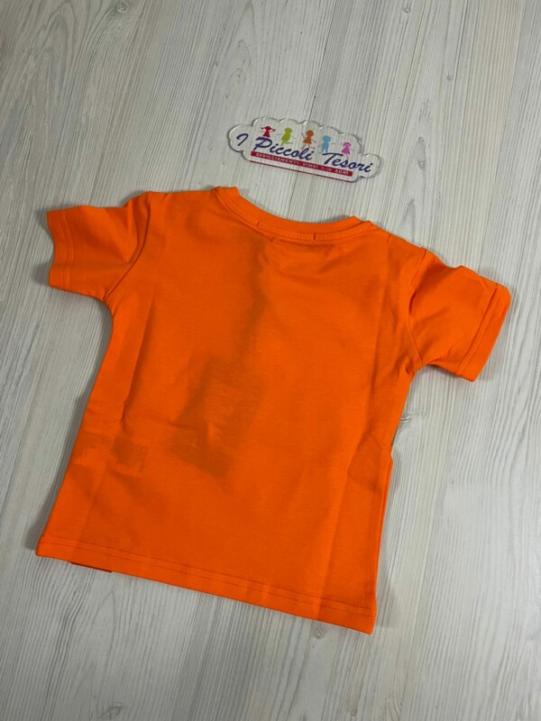 T-shirt arancio Datch DTH356/B