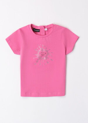 T-shirt Strass Sarabanda 8209