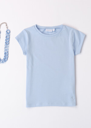 T-Shirt Azzurro Sarabanda 8451