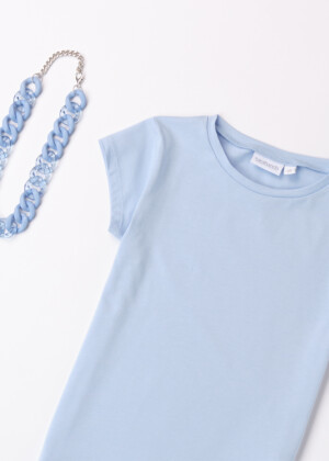 T-Shirt Azzurro Sarabanda 8451