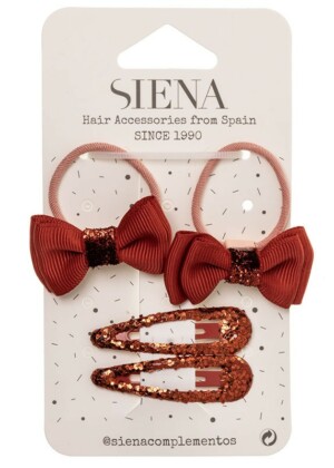 Set Rosso Siena 7233-R