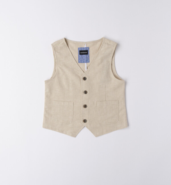 Gilet Sabbia Sarabanda 6349