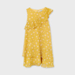 Vestito Pois Giallo Mayoral 6915