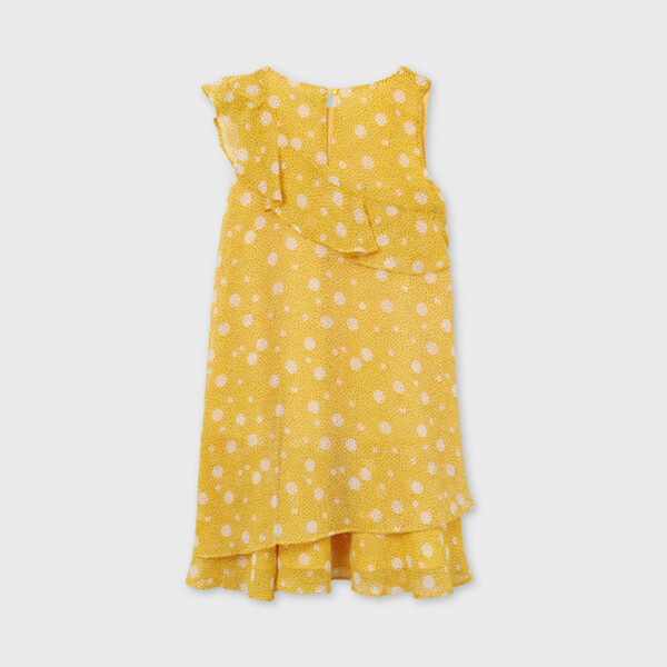 Vestito Pois Giallo Mayoral 6915