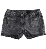 Shorts Black Denim Sarabanda D2166