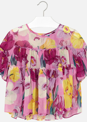 Blusa Floreale Orchidea Mayoral