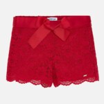 Short pizzo rosso Mayoral